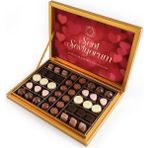 Sevgililer Günü Hediyesi Special Çikolata 480g (Gold Kutu) - Kırmızı