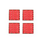 Sevgililer Günü Kırmızı Kalp Tealight Mum 200 Adet