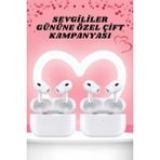 Sevgiliye Hediye Çift Kulaklığı Yeni Nesil Pro Kulaklık Sevgililer Gününe Özel Kampanya Tdms - Renkli - 1