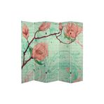 Sevgiliye Mektup Temalı Özel Tasarım Paravan Room Divider Oda Bölücü PRVN-1308-1, 220 x 180