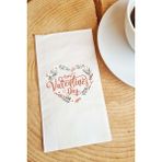 Sevgiliye Sunum Peçetesi Happy Valentines Daye Yazılı Sevgililer Günü Konuşan Kağıt Peçete