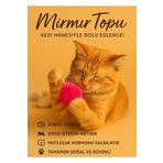 sevgipet Mırmır Topu - Kedi Nanesiyle Dolu Catnip Kediler İçin Eğlenceli Oyun Arkadaşı