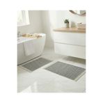 SEVHOME CONCEPT Kaydırmaz 2’li Banyo Paspas Seti Kilim Desenli 100x60 & 60x50 cm