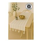 SEVHOME CONCEPT Sev Home Concept %100 Keten Otantik Runner 35x140 cm