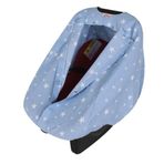 Sevi Bebe ART-237-13 Mavi Ana Kucağı Örtüsü