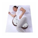 Sevi Bebe ART-580 Kuş Desenli Ekru Hamile Destek ve Emzirme Minderi