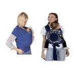 Sevi Bebe Bebek Taşıma Şalı Sling ART-562 Lacivert Lacivert