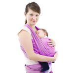Sevi Bebe Bordo Bebek Taşıma Şalı