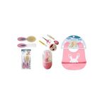 Sevi Bebe Naturel Fırça Tarak +silikon Önlük+tırnak Bakım