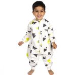 Sevi Bebe Organik Müslin 2 Yaş Üçgen Desen Uyku Tulumu