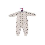 Sevi Bebe Organik Müslin Uyku Tulumu, Gri Yıldız, 3-4 Yaş, Unisex