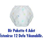 Sevi Bebe Pamuk Pedli Alıştırma Külodu (4 Adet) ART-259 Orjinal - Renkli