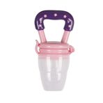 Sevi Bebe Pembe Silikon Meyve Emziği Ve Diş Kaşıyıcı