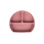 Sevi Bebe Pembe Vakum Tabanlı Silikon Tabak