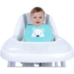 Sevi Bebe Silikon Mama Önlüğü Mavi - 6 - 12 Ay - Renkli
