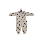 Sevi Bebe Unisex Bebek Uyku Tulumu, Bej, Üçgen Desen, 1 Yaş