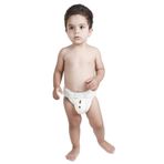 Sevi Bebe Yıkanabilir Bezli Beyaz Bebek Sünnet Külotu