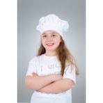 Sevilya Ayarlanabilir Çocuk Chef Aşçı Şapkası (Ayarlanabilir Çocuk Şef Aşçı Şapkası) - Beyaz - Standart
