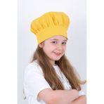 Sevilya Ayarlanabilir Çocuk Chef Aşçı Şapkası (Ayarlanabilir Çocuk Şef Aşçı Şapkası) - Sarı - Standart