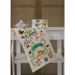 Sevilya En Güzel Mutfak Havlusu Modeli 3'lü - 30 x 50 cm - Açık Kahverengi