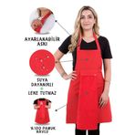 sevilya Star 2li Set ayar askılı mutfak önlüğü