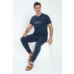Sevim Erkek Kısa Kol Lacivert Pijama Takım C9T0N59 Lacivert Xl