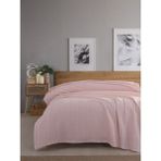 Sevim Tek Kişilik Waffle Pike 160x230 cm - %100 Pamuk - Petekli Tasarım - Gofre Pike - Somon