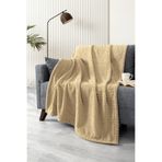 Sevim Wellsoft Battaniye-Deve Tüyü Tv Battaniyesi- Peluş Polar Yumuşak Battaniye-110x160 cm
