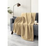 Sevim Wellsoft Battaniye-Tv Battaniyesi- Peluş Polar Yumuşak BATTANIYE-110X160 Cm-Deve Tüyü - 110 x 160 cm