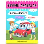 Sevimli Arabalar Boyama Kitap Seti (2 Kitap)
