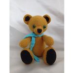 Sevimli Ayıcık Amigurumi Organik Oyuncak