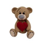 Sevimli Ayıcık Teddy Amigurumi Organik Oyuncak