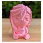Sevimli Chibi Anime Kız Figürü - Dekoratif Masaüstü Anime Karakteri ve Koleksiyon Oyuncağı
