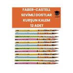 Sevimli Dostlar Kurşun Kalem Seti 12 Adet Faber-Castell