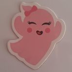 Sevimli Hayalet Magnet Buzdolabı Süsü