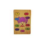 Sevimli Hayalet Yüzümü Öğreniyorum Tanıyorum Puzzle Aktivite Oyunu