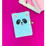 Sevimli Hayvanlar Peluş Defter Mavi Panda