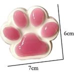 Sevimli Karikatür Temalı Squishy Oyuncak Seti, 5 Adet Pembe ve Mor Bulut Şeklinde, Çiçek Desenli, Stres Giderici Yumuşak Oyuncaklar