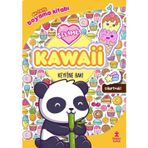 Sevimli Kawaii-Keyfine Bak! En Tatlı Boyama Kitabı - Çıkartmalı!