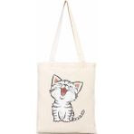 Sevimli Minik Kedi Bez Çanta - Standart