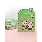 Sevimli Panda Ayraçlı A5 Not Defteri (14X18 Cm) - Panda Bff