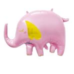 Sevimli Pembe Fil Şekilli Folyo Balon 1 Adet