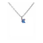 Sevimli Pembe Kulaklı Mor Stitch Kolye – Unisex, Renkli Ve Eğlenceli Tasarım