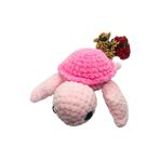 Sevimli Pembe Yavru Kaplumbağa Caretta Caretta Crochet Amigurumi Turtle Handmade