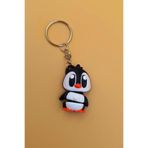 Sevimli Penguen Hareketli Anahtarlık Çanta Süsü Charm