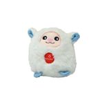 Sevimli Sesli Mini Kuzu Peluş Beyaz 10 CM - Uyku Ve Oyun Arkadaşı Peluş Oyuncak