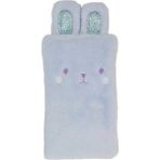 Sevimli Tavşan Kulaklı Kalem Kutusu – Peluş, 14X26 cm