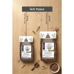 Sevinç Teyze İkili Paket - Chia Tohumu 100g, Keten Tohumu 250g