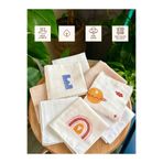 Sevza Kids %100 Pamuk 7'li Müslin Bebek Ağız Mendili Lıttle Explorer Coll. Gökkuşağı Set