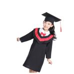 SEWACC 1 Bilgisayar Cosplay Kostüm Mezuniyet Elbisesi Ve Kepi 2023 Mezuniyet Partisi Malzemeleri Çocuk Boyutu Mezuniyet Kepleri Çocuk Mezuniyet Cübbesi Şapka Öğrenciler Kostümler Toplu